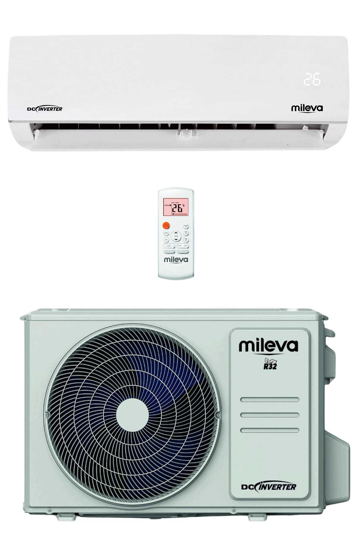 Mileva Eva 18.000 BTU DC İnverter A++ Klima